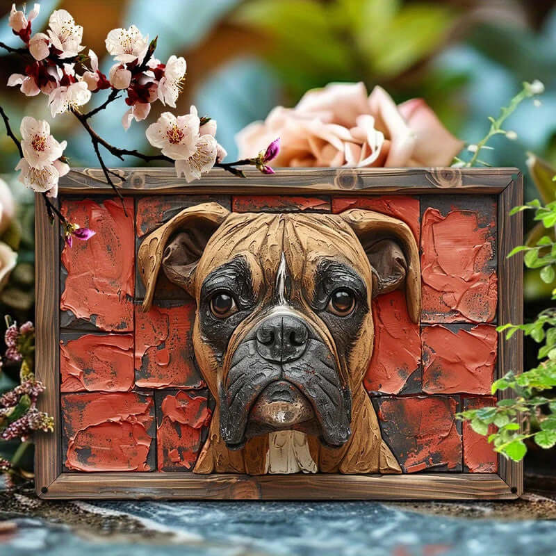 _label_, DSZ Product, feed-cond-new, feed-sl-free shipping, free-shippingNneoba Boxer Dog Aluminum Wall Art - 12 X 16In Decorative Print - Premium Home & Garden > Decor > Vases & Table Decor from Unbranded ! Shop Online Buy Now at S & D's Value Store Family Business Best Customer Service_label_, DSZ Product, feed-cond-new, feed-sl-free shipping, free-shipping