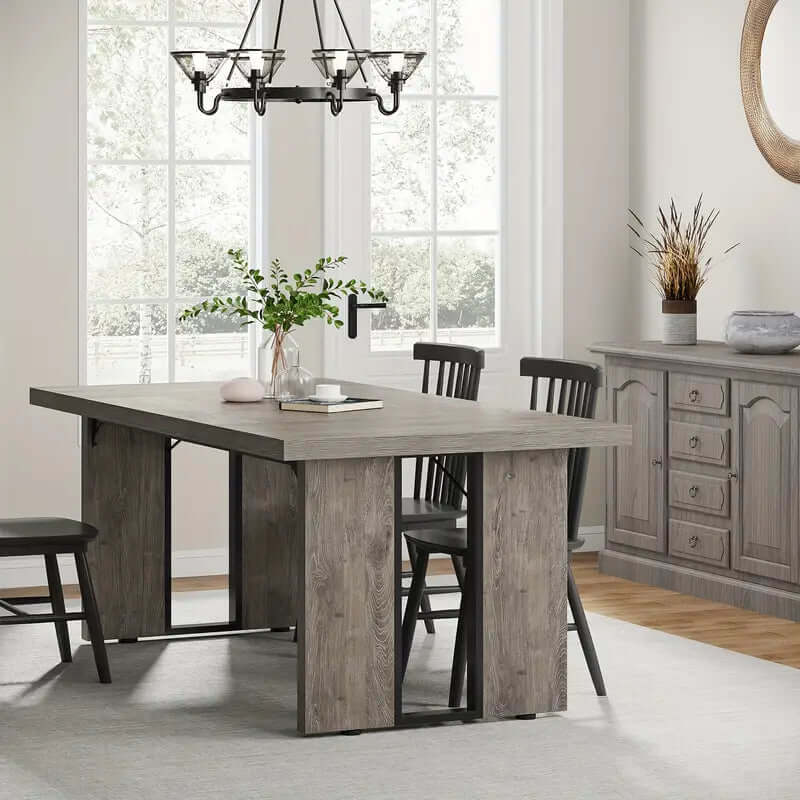 _label_, DSZ Product, feed-cond-new, feed-sl-free shipping, free-shippingNNETMLT Rustic  Rectangular Dining Table - Premium Furniture > Dining > Dining Tables from Nnetmlt ! Shop Online Buy Now at S & D's Value Store Family Business Best Customer Service_label_, DSZ Product, feed-cond-new, feed-sl-free shipping, free-shipping