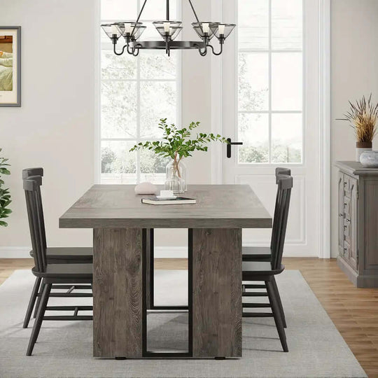 _label_, DSZ Product, feed-cond-new, feed-sl-free shipping, free-shippingNNETMLT Rustic  Rectangular Dining Table - Premium Furniture > Dining > Dining Tables from Nnetmlt ! Shop Online Buy Now at S & D's Value Store Family Business Best Customer Service_label_, DSZ Product, feed-cond-new, feed-sl-free shipping, free-shipping