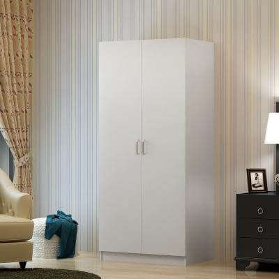 _label_, DSZ Product, feed-cond-new, feed-sl-free shipping, free-shipping, newNnecn Two - Door Hanging Wardrobe - Premium Home & Garden > Storage > Clothing & Wardrobe Storage from Unbranded ! Shop Online Buy Now at S & D's Value Store Family Business Best Customer Service_label_, DSZ Product, feed-cond-new, feed-sl-free shipping, free-shipping, new