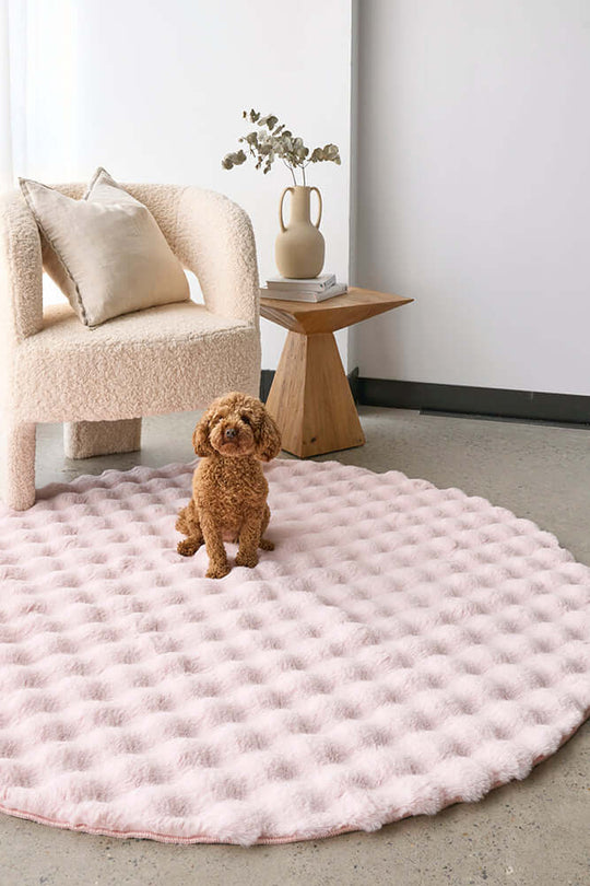 DSZ Product, feed-cond-new, feed-sl-DSZ Freight Payable, newBubble Washable Rug - Blush 200 X 200Cm - Premium Home & Garden > Rugs > Round Rugs from Rug Culture ! Shop Online Buy Now at S & D's Value Store Family Business Best Customer ServiceDSZ Product, feed-cond-new, feed-sl-DSZ Freight Payable, new