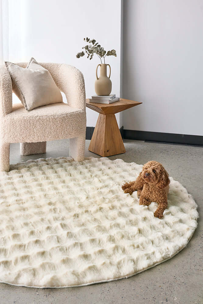 DSZ Product, feed-cond-new, feed-sl-DSZ Freight Payable, newBubble Washable Rug - Natural 200 X 200Cm - Premium Home & Garden > Rugs > Round Rugs from Rug Culture ! Shop Online Buy Now at S & D's Value Store Family Business Best Customer ServiceDSZ Product, feed-cond-new, feed-sl-DSZ Freight Payable, new