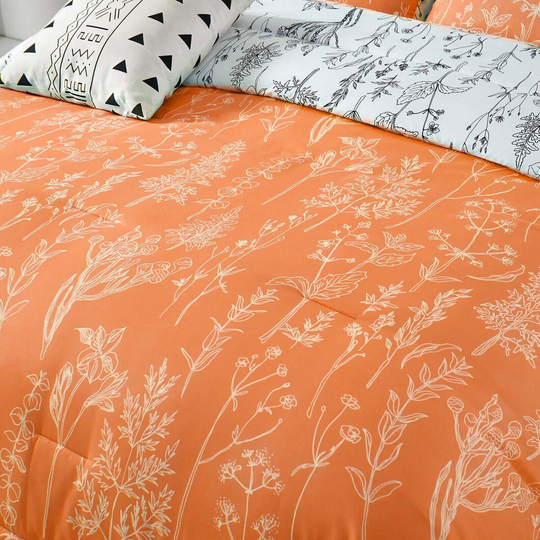 _label_, DSZ Product, feed-cond-new, feed-sl-free shipping, free-shipping, newFloral Comforter Set, Queen Size, Reversible Quilted Bedding With Pillowcases - Premium Home & Garden > Bedding > Quilts & Duvets from Styleforhome ! Shop Online Buy Now at S & D's Value Store Family Business Best Customer Service_label_, DSZ Product, feed-cond-new, feed-sl-free shipping, free-shipping, new