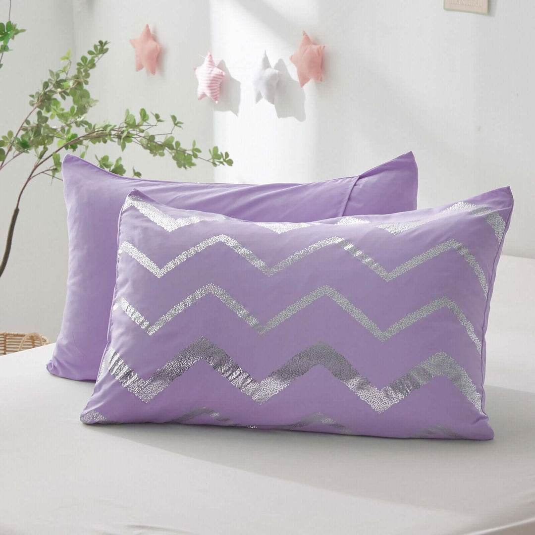 _label_, DSZ Product, feed-cond-new, feed-sl-free shipping, free-shippingSoft Purple Comforter Set, King Size, Cozy 3 - Piece Bedding With Pillowcases - Premium Home & Garden > Bedding > Quilts & Duvets from Styleforhome ! Shop Online Buy Now at S & D's Value Store Family Business Best Customer Service_label_, DSZ Product, feed-cond-new, feed-sl-free shipping, free-shipping