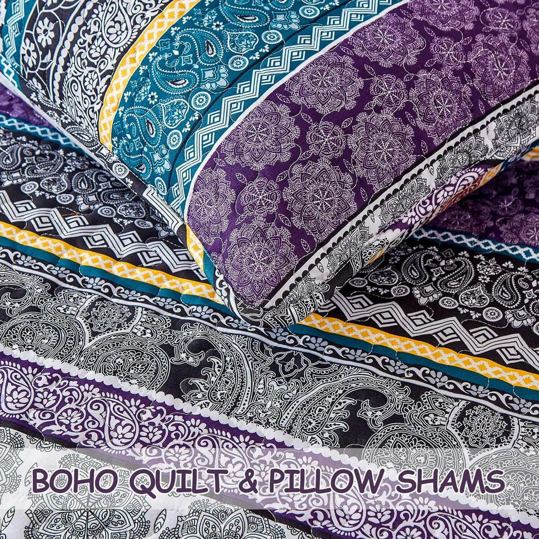 _label_, DSZ Product, feed-cond-new, feed-sl-free shipping, free-shippingAesthetic Quilted Bedspread And Pillowcases Set: Unify Your Bedroom'S Look - Queen Size - Premium Home & Garden > Bedding > Blankets & Throws from Styleforhome ! Shop Online Buy Now at S & D's Value Store Family Business Best Customer Service_label_, DSZ Product, feed-cond-new, feed-sl-free shipping, free-shipping