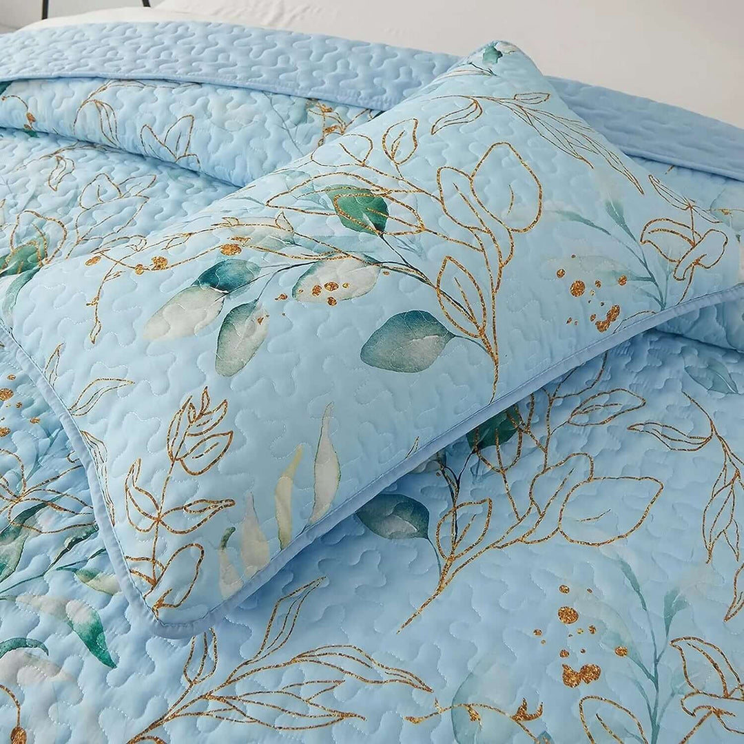 _label_, DSZ Product, feed-cond-new, feed-sl-free shipping, free-shippingHeavenly Quilted Coverlet And Pillowcovers Set: Cozy And Warm - Queen Size - Premium Home & Garden > Bedding > Blankets & Throws from Styleforhome ! Shop Online Buy Now at S & D's Value Store Family Business Best Customer Service_label_, DSZ Product, feed-cond-new, feed-sl-free shipping, free-shipping