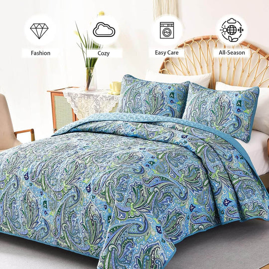 _label_, DSZ Product, feed-cond-new, feed-sl-free shipping, free-shippingRichly Textured Quilted Coverlet And Pillowcases Set: Embrace The Comfort - Queen Size - Premium Home & Garden > Bedding > Blankets & Throws from Styleforhome ! Shop Online Buy Now at S & D's Value Store Family Business Best Customer Service_label_, DSZ Product, feed-cond-new, feed-sl-free shipping, free-shipping