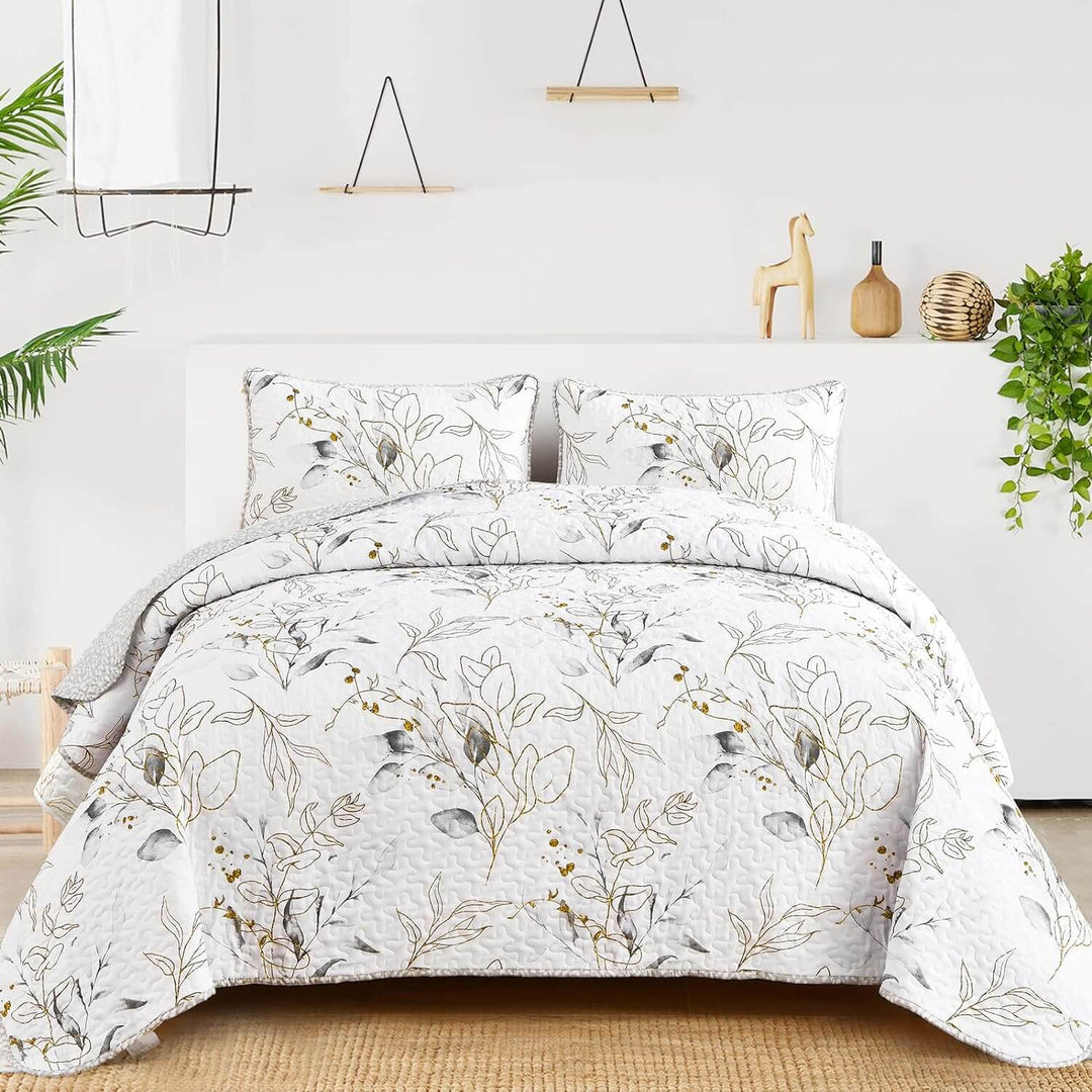 _label_, DSZ Product, feed-cond-new, feed-sl-free shipping, free-shippingBreathtaking Quilted Coverlet And Pillowcases Set: Transform Your Bedroom'S Look - Queen Size - Premium Home & Garden > Bedding > Blankets & Throws from Styleforhome ! Shop Online Buy Now at S & D's Value Store Family Business Best Customer Service_label_, DSZ Product, feed-cond-new, feed-sl-free shipping, free-shipping