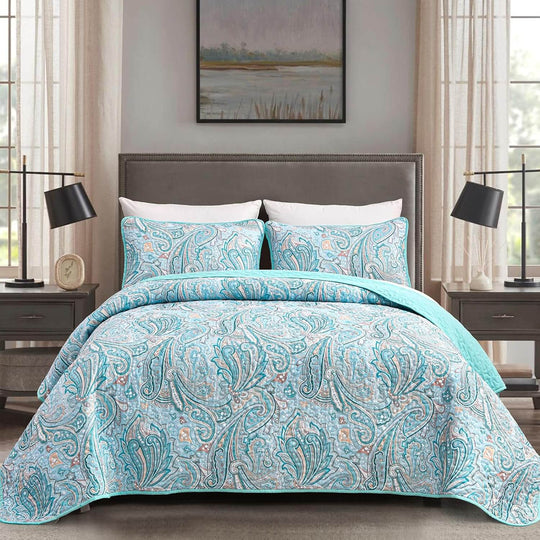 _label_, DSZ Product, feed-cond-new, feed-sl-free shipping, free-shippingDistinctive Quilted Coverlet And Pillowcases Set: Make A Bold Statement - Queen Size - Premium Home & Garden > Bedding > Blankets & Throws from Styleforhome ! Shop Online Buy Now at S & D's Value Store Family Business Best Customer Service_label_, DSZ Product, feed-cond-new, feed-sl-free shipping, free-shipping