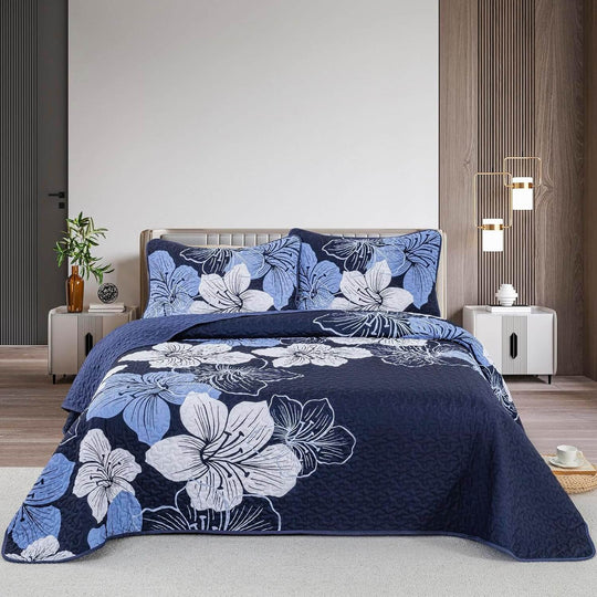 _label_, DSZ Product, feed-cond-new, feed-sl-free shipping, free-shippingLavish Quilted Coverlet And Pillowcases Set: Luxurious Comfort For Your Bed - Queen Size - Premium Home & Garden > Bedding > Blankets & Throws from Styleforhome ! Shop Online Buy Now at S & D's Value Store Family Business Best Customer Service_label_, DSZ Product, feed-cond-new, feed-sl-free shipping, free-shipping