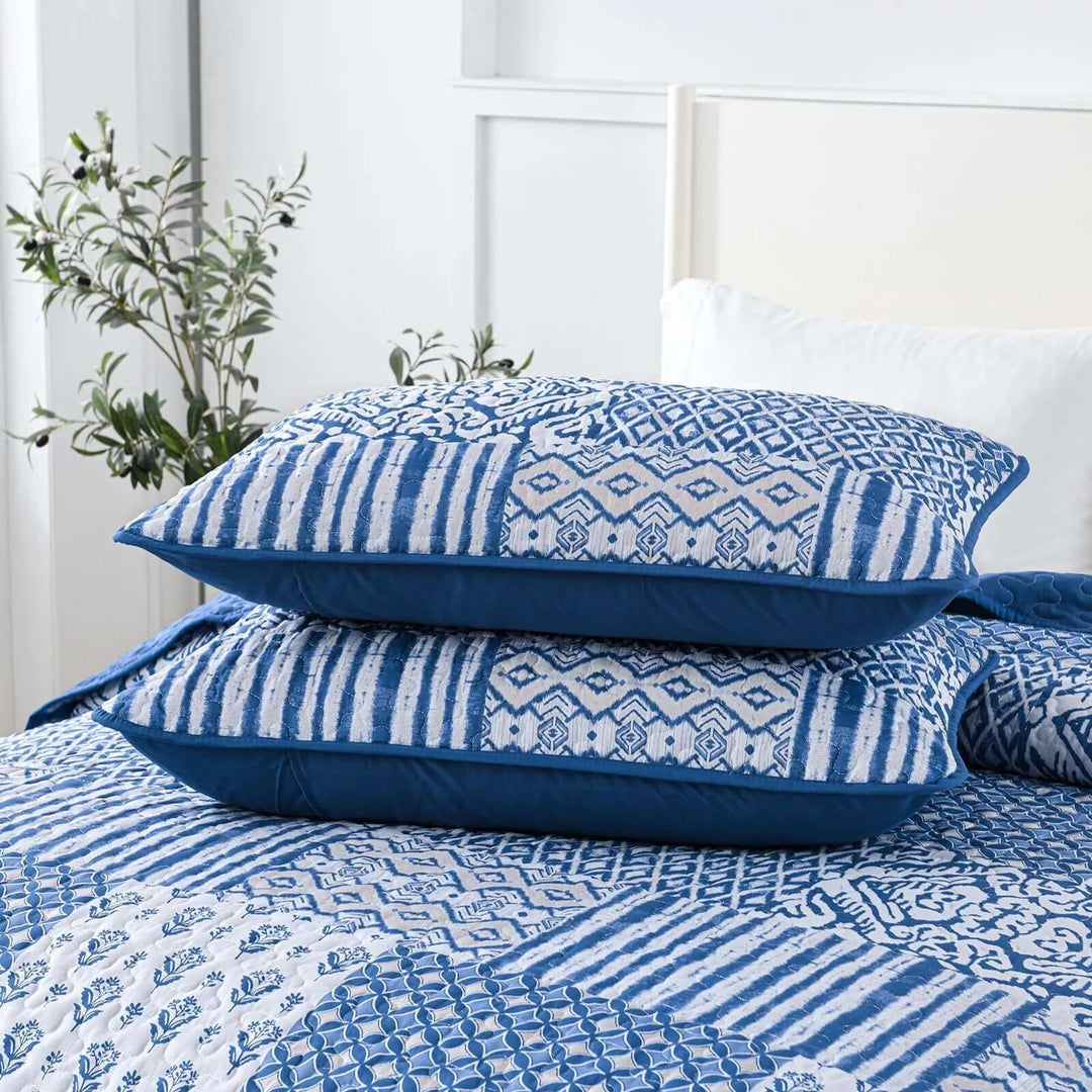 _label_, DSZ Product, feed-cond-new, feed-sl-free shipping, free-shippingBlissful Quilted Bedspread And Pillowcovers Set: Relax In Style - Queen Size - Premium Home & Garden > Bedding > Blankets & Throws from Styleforhome ! Shop Online Buy Now at S & D's Value Store Family Business Best Customer Service_label_, DSZ Product, feed-cond-new, feed-sl-free shipping, free-shipping