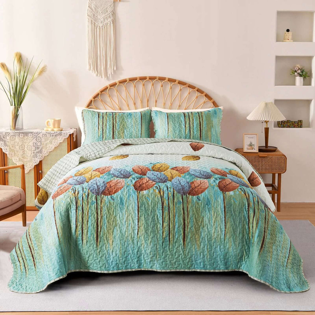 _label_, DSZ Product, feed-cond-new, feed-sl-free shipping, free-shippingMajestic Quilted Bedspread And Pillowcovers Set: Enhance Your Sleep Experience - Queen Size - Premium Home & Garden > Bedding > Blankets & Throws from Styleforhome ! Shop Online Buy Now at S & D's Value Store Family Business Best Customer Service_label_, DSZ Product, feed-cond-new, feed-sl-free shipping, free-shipping