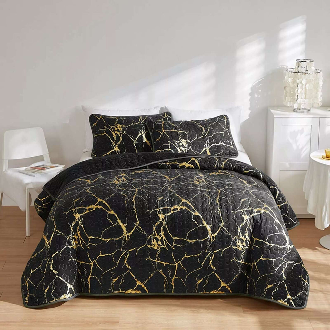 _label_, DSZ Product, feed-cond-new, feed-sl-free shipping, free-shippingExquisite Quilted Bedspread And Pillowcovers Set: Experience Pure Comfort - Queen Size - Premium Home & Garden > Bedding > Blankets & Throws from Styleforhome ! Shop Online Buy Now at S & D's Value Store Family Business Best Customer Service_label_, DSZ Product, feed-cond-new, feed-sl-free shipping, free-shipping