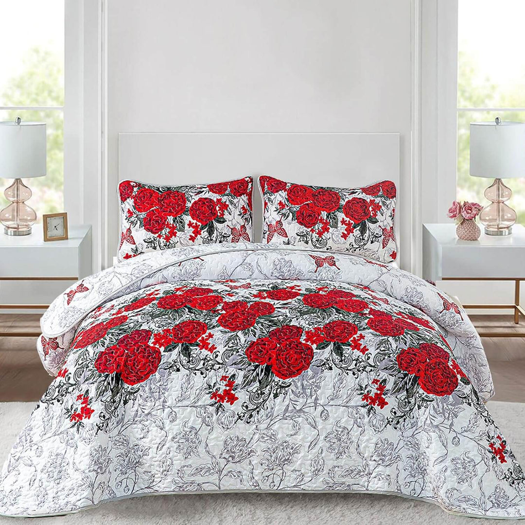 _label_, DSZ Product, feed-cond-new, feed-sl-free shipping, free-shippingYouthful Quilted Coverlet And Pillowcovers Set: Fresh And Modern - Queen Size - Premium Home & Garden > Bedding > Blankets & Throws from Styleforhome ! Shop Online Buy Now at S & D's Value Store Family Business Best Customer Service_label_, DSZ Product, feed-cond-new, feed-sl-free shipping, free-shipping