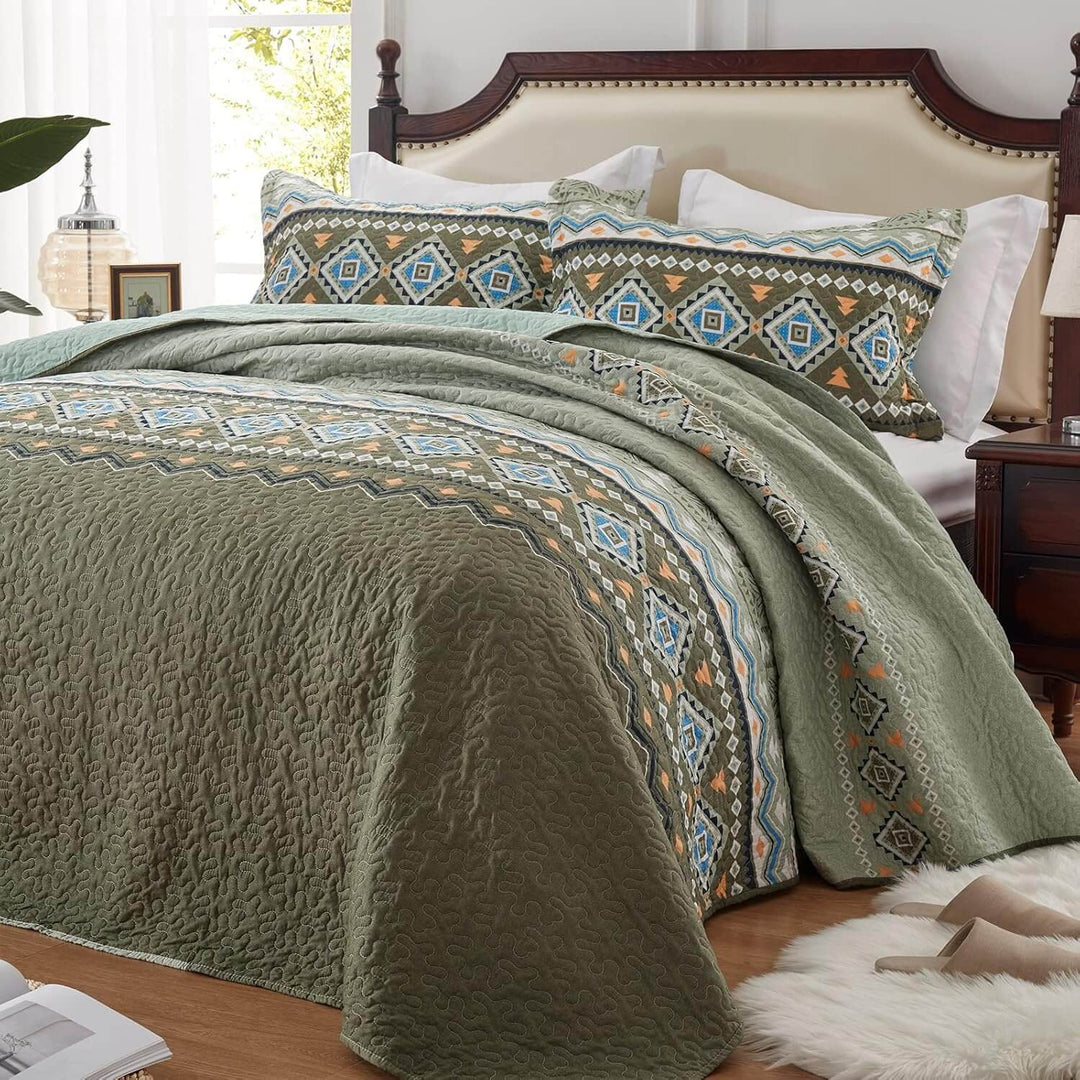 _label_, DSZ Product, feed-cond-new, feed-sl-free shipping, free-shippingQuicksilver Quilted Coverlet And Pillowcovers Set: Sleek And Modern - Queen Size - Premium Home & Garden > Bedding > Blankets & Throws from Styleforhome ! Shop Online Buy Now at S & D's Value Store Family Business Best Customer Service_label_, DSZ Product, feed-cond-new, feed-sl-free shipping, free-shipping