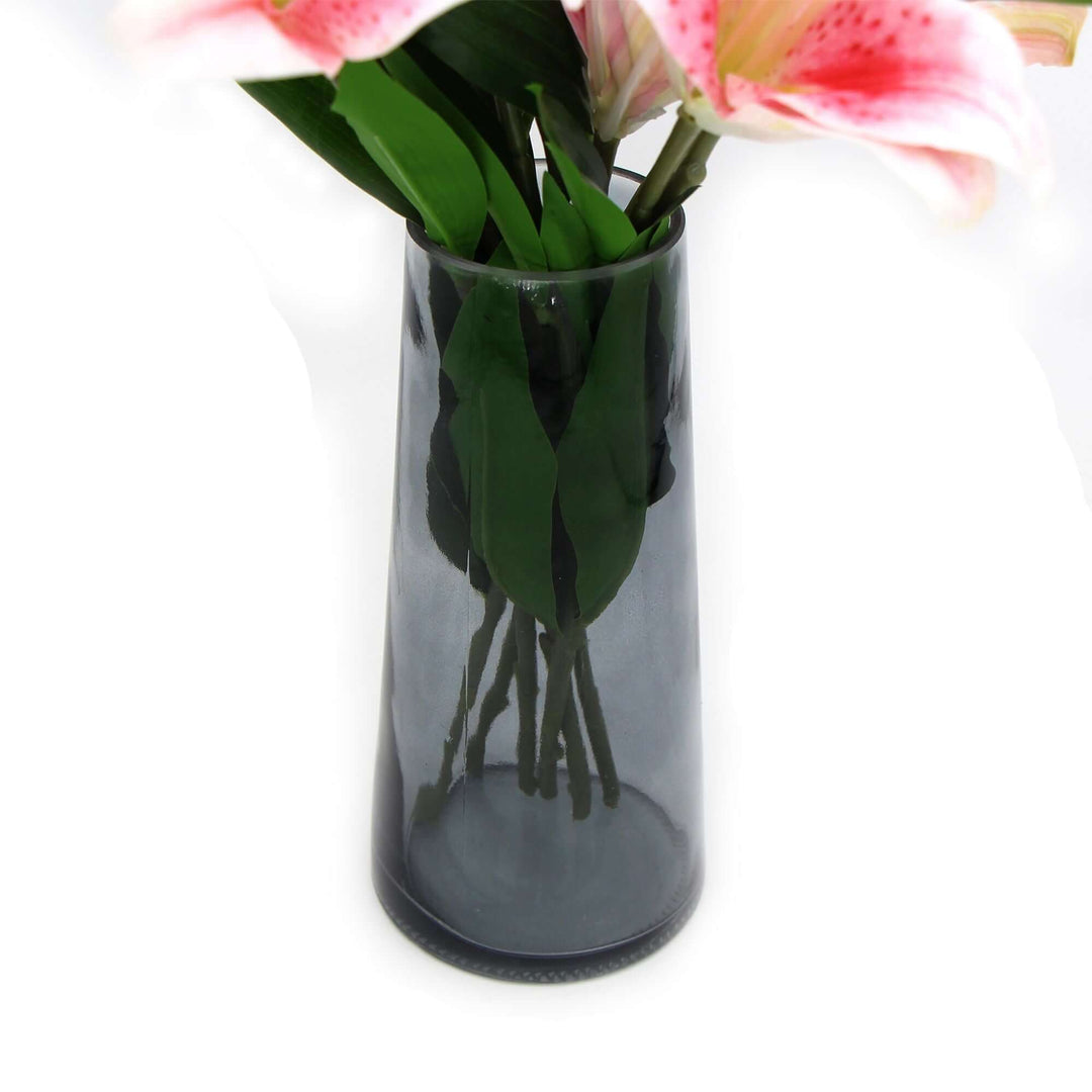 DSZ Product, feed-cond-new, feed-sl-DSZ Freight Payable, newPremium Faux Pink Lily In Glass Vase (Artificial Tiger Lily Arrangement) - Premium Home & Garden > Artificial Plants > Artifical Flowers & Plants from Designer Plants ! Shop Online Buy Now at S & D's Value Store Family Business Best Customer ServiceDSZ Product, feed-cond-new, feed-sl-DSZ Freight Payable, new