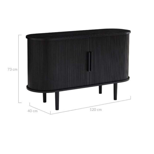 DSZ Product, feed-cond-new, feed-sl-DSZ Freight Payable, newTate Black Column Wooden Sideboard Table - Premium Furniture > Living Room > Side Tables from E-Living Furniture ! Shop Online Buy Now at S & D's Value Store Family Business Best Customer ServiceDSZ Product, feed-cond-new, feed-sl-DSZ Freight Payable, new