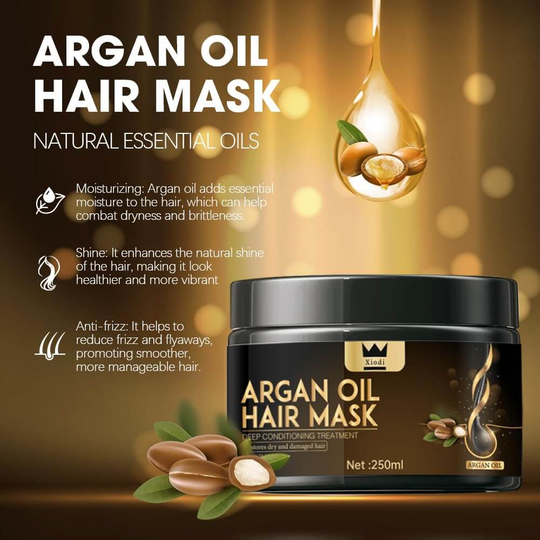 Xiodi Argan Oil Hair Mask: affordable, quality conditioning treatment for shiny, healthy, and manageable hair.