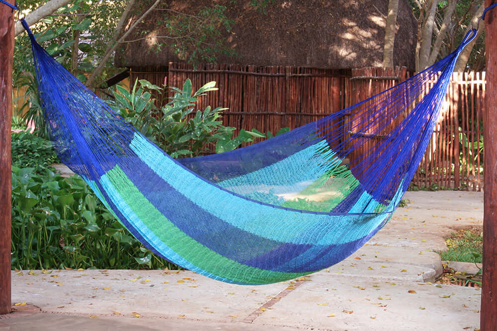 _label_, DSZ Product, feed-cond-new, feed-sl-free shipping, free-shipping, newThe Out And About Mayan Legacy Hammock Doble Size In Oceanica Colour - Premium Home & Garden > Artificial Plants > Artificial Trees from Mayan Legacy ! Shop Online Buy Now at S & D's Value Store Family Business Best Customer Service_label_, DSZ Product, feed-cond-new, feed-sl-free shipping, free-shipping, new