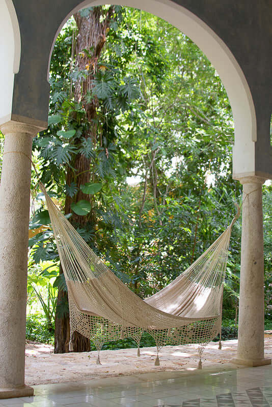 _label_, DSZ Product, feed-cond-new, feed-sl-free shipping, free-shipping, newOutdoor Undercover Cotton Mayan Legacy Hammock With Hand Crocheted Tassels Queen Size Marble Colour - Premium Home & Garden > Hammocks > Hammocks & Accessories from Mayan Legacy ! Shop Online Buy Now at S & D's Value Store Family Business Best Customer Service_label_, DSZ Product, feed-cond-new, feed-sl-free shipping, free-shipping, new