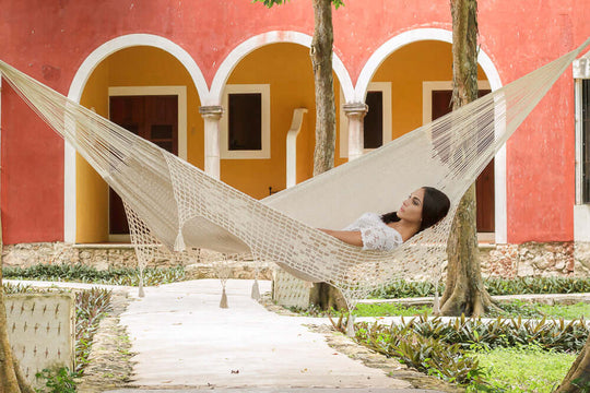 _label_, DSZ Product, feed-cond-new, feed-sl-free shipping, free-shipping, newOutdoor Undercover Cotton Mayan Legacy Hammock With Hand Crocheted Tassels Queen Size Marble Colour - Premium Home & Garden > Hammocks > Hammocks & Accessories from Mayan Legacy ! Shop Online Buy Now at S & D's Value Store Family Business Best Customer Service_label_, DSZ Product, feed-cond-new, feed-sl-free shipping, free-shipping, new