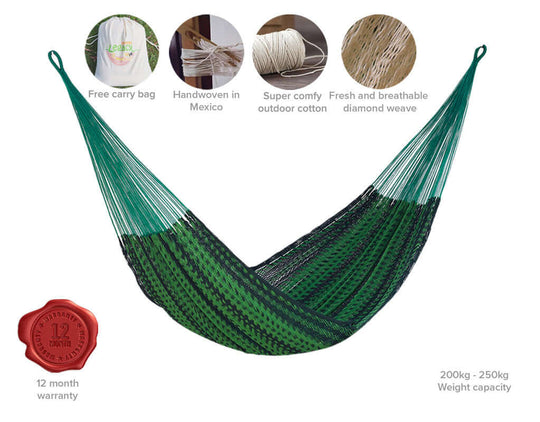 _label_, DSZ Product, feed-cond-new, feed-sl-free shipping, free-shipping, newMayan Legacy Queen Size Outdoor Cotton Mexican Hammock In Jardin Colour - Premium Home & Garden > Hammocks > Hammocks & Accessories from Mayan Legacy ! Shop Online Buy Now at S & D's Value Store Family Business Best Customer Service_label_, DSZ Product, feed-cond-new, feed-sl-free shipping, free-shipping, new