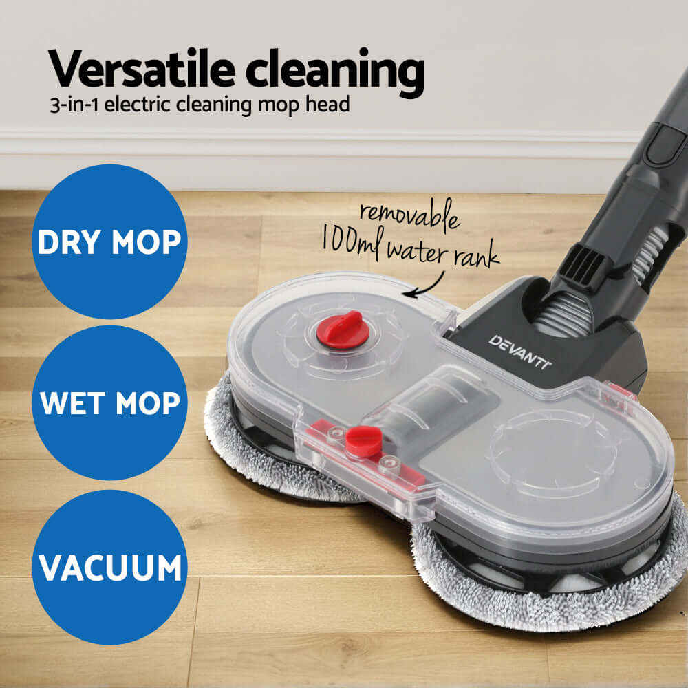 _label_, DSZ Product, feed-cond-new, feed-sl-free shipping, free-shipping, newDevanti Stick Vacuum Cleaner Mop Head 350W Grey - Premium Appliances > Vacuum Cleaners > Stick Vacuums from Devanti ! Shop Online Buy Now at S & D's Value Store Family Business Best Customer Service_label_, DSZ Product, feed-cond-new, feed-sl-free shipping, free-shipping, new