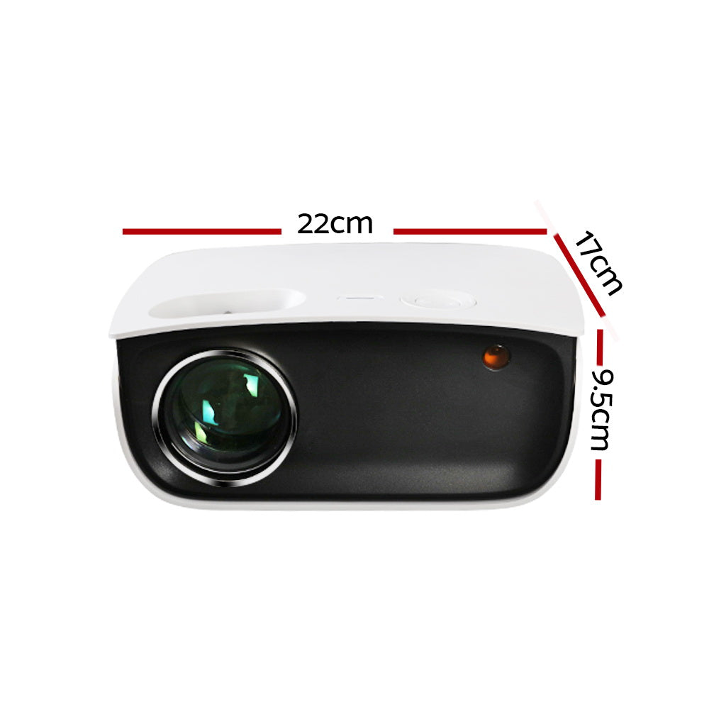 _label_, DSZ Product, feed-cond-new, feed-sl-free shipping, free-shipping, newDevanti Portable Mini Video Projector 1080P Wifi Home Theater Hdmi White - Premium Audio & Video > Projectors & Accessories > Projectors from Devanti ! Shop Online Buy Now at S & D's Value Store Family Business Best Customer Service_label_, DSZ Product, feed-cond-new, feed-sl-free shipping, free-shipping, new