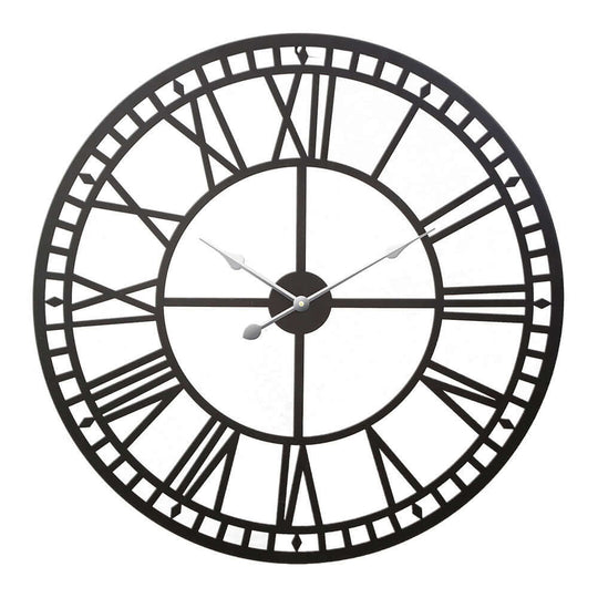 _label_, DSZ Product, feed-cond-new, feed-sl-free shipping, free-shipping, newArtiss 80Cm Wall Clock Large Roman Numerals Metal Black - Premium Home & Garden > Decor > Clocks from Unbranded ! Shop Online Buy Now at S & D's Value Store Family Business Best Customer Service_label_, DSZ Product, feed-cond-new, feed-sl-free shipping, free-shipping, new