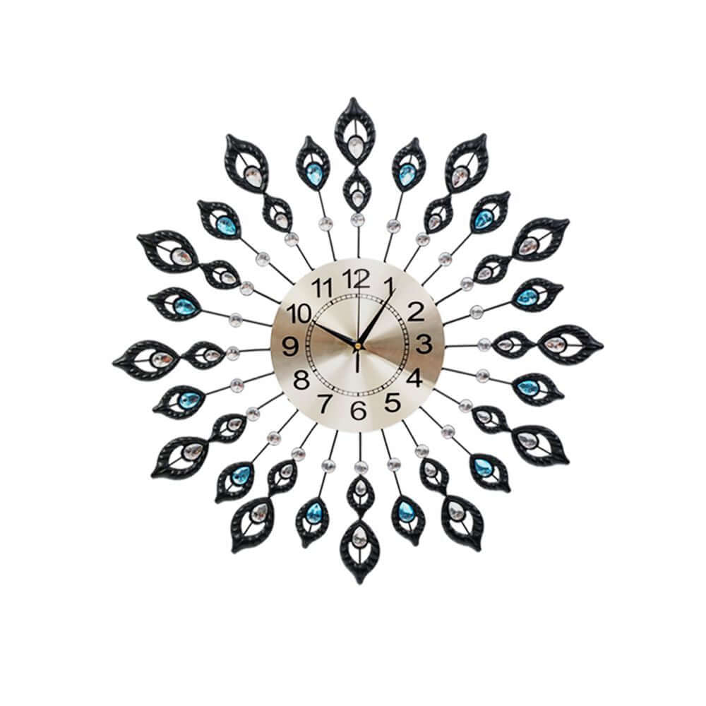 _label_, DSZ Product, feed-cond-new, feed-sl-free shipping, free-shipping, newArtiss 60Cm Wall Clock Large 3D Peacock Crystal Silver - Premium Home & Garden > Decor > Clocks from Unbranded ! Shop Online Buy Now at S & D's Value Store Family Business Best Customer Service_label_, DSZ Product, feed-cond-new, feed-sl-free shipping, free-shipping, new