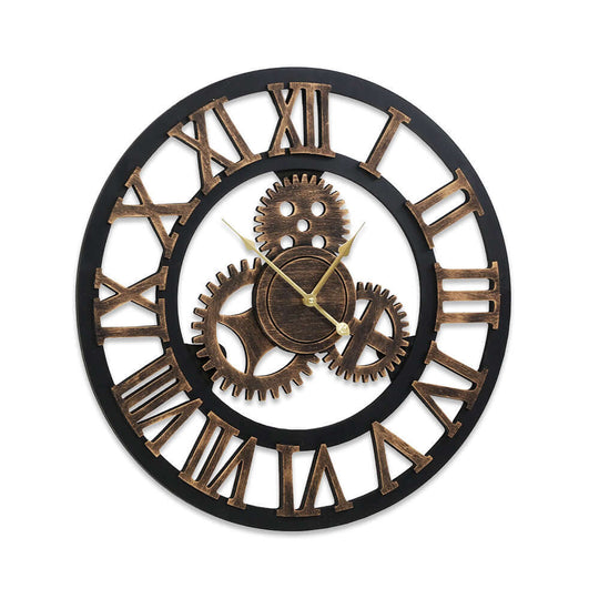 _label_, DSZ Product, feed-cond-new, feed-sl-free shipping, free-shipping, newArtiss 80Cm Wall Clock Large Retro Roman Numerals Brown - Premium Home & Garden > Decor > Clocks from Unbranded ! Shop Online Buy Now at S & D's Value Store Family Business Best Customer Service_label_, DSZ Product, feed-cond-new, feed-sl-free shipping, free-shipping, new