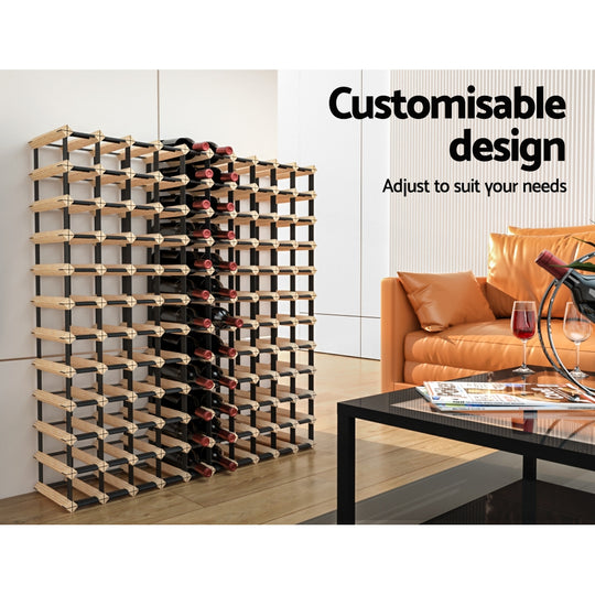 DSZ Product, feed-cond-new, feed-sl-DSZ Freight Payable, newArtiss Wine Rack 120 Bottle - Premium Furniture > Dining > Wine Racks from Artiss ! Shop Online Buy Now at S & D's Value Store Family Business Best Customer ServiceDSZ Product, feed-cond-new, feed-sl-DSZ Freight Payable, new