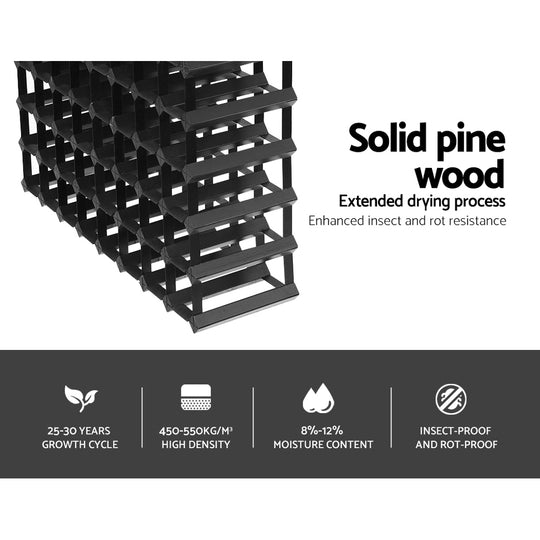 DSZ Product, feed-cond-new, feed-sl-DSZ Freight Payable, newArtiss Wine Rack 72 Bottle Black - Premium Furniture > Dining > Wine Racks from Artiss ! Shop Online Buy Now at S & D's Value Store Family Business Best Customer ServiceDSZ Product, feed-cond-new, feed-sl-DSZ Freight Payable, new