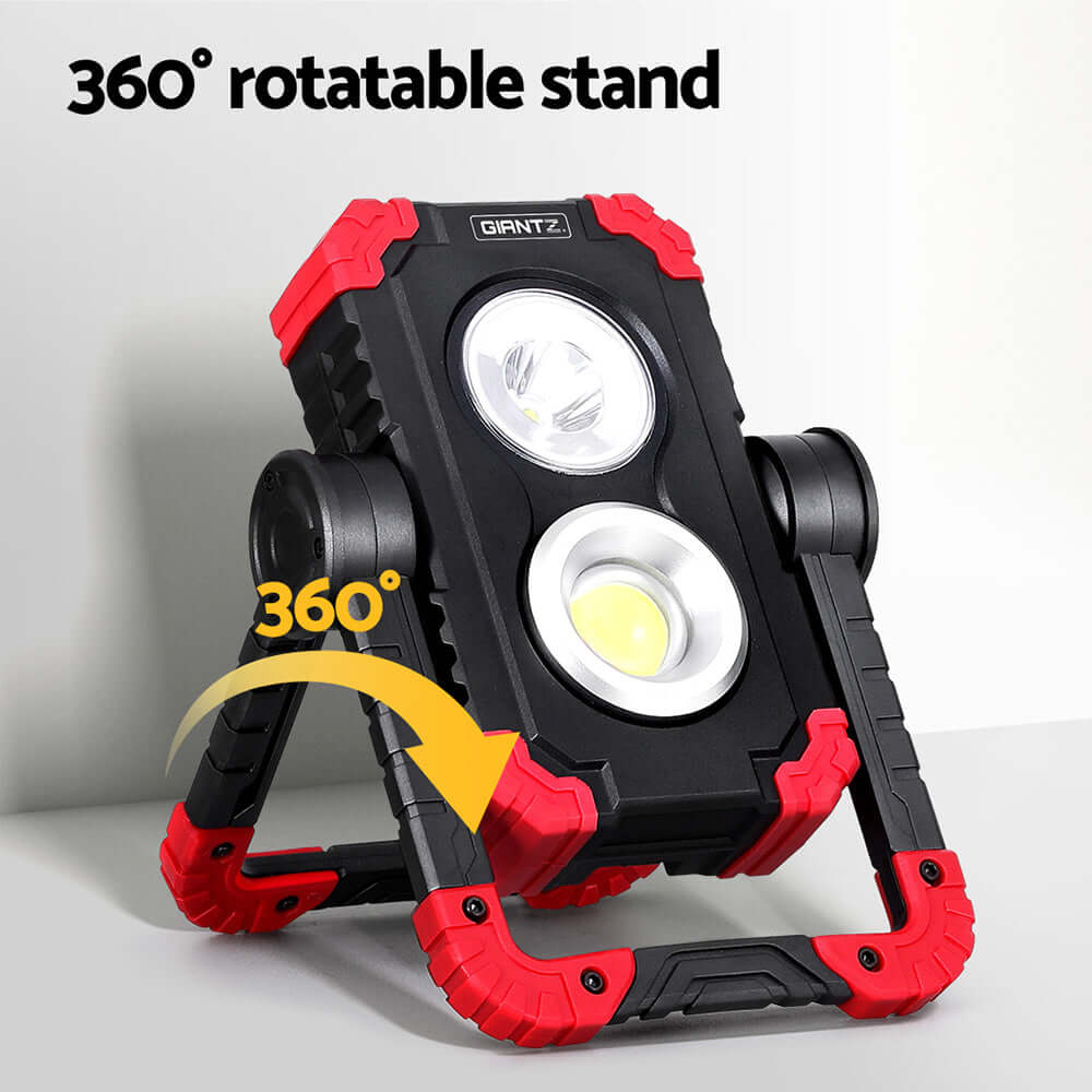 _label_, DSZ Product, feed-cond-new, feed-sl-free shipping, free-shipping, newGiantz Work Light Rechargeable Torch Usb Cordless Led Lamp Rotation Folding - Premium Outdoor Recreation > Camping > Camping Lights & Lanterns from Giantz ! Shop Online Buy Now at S & D's Value Store Family Business Best Customer Service_label_, DSZ Product, feed-cond-new, feed-sl-free shipping, free-shipping, new