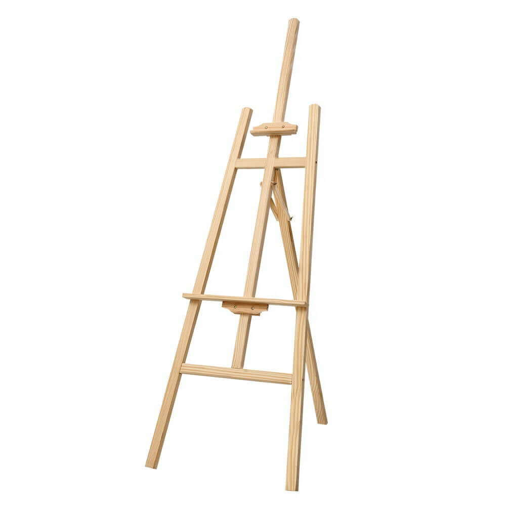 Artiss Painting Easel in solid pine wood, 175cm tall, affordable and quality option for DIY artists.