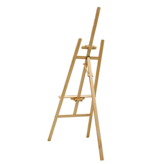 Affordable Artiss Pine Wood Painting Easel, 175cm, featuring classic A-frame design and quality steel fixings for easy adjustments.