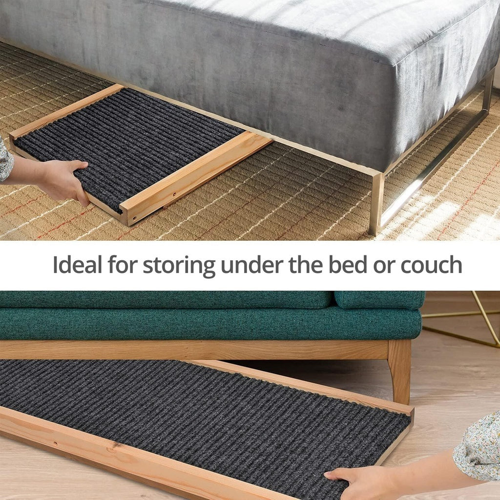 Affordable quality homewares storage solution for under bed or couch - value furniture organization tray.