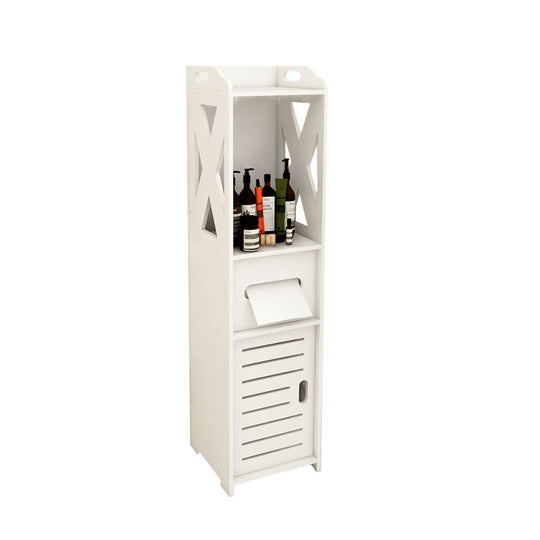 Affordable quality homewares white shelving unit for value furniture storage and organization.