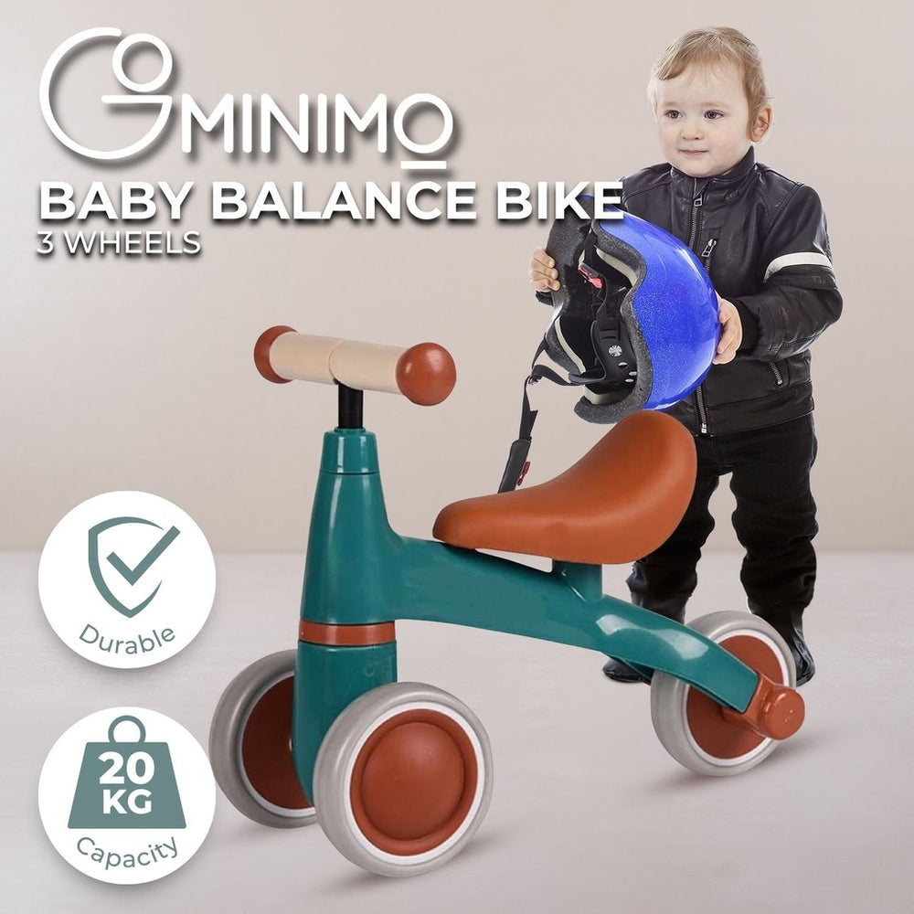 _label_, feed-cond-new, feed-sl-free shipping, new, WeDropshipGOMINIMO 3 Wheels Baby Balance Bike Green - Premium Toys & Games > Kids & Educational from GOMINIMO ! Shop Online Buy Now at S & D's Value Store Family Business Best Customer Service_label_, feed-cond-new, feed-sl-free shipping, new, WeDropship