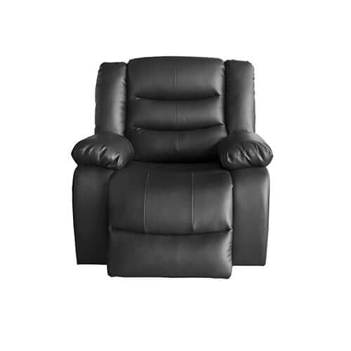 DSZ Product, feed-cond-new, feed-sl-DSZ Freight Payable, new3+1+1 Seater Recliner Sofa In Faux Leather Lounge Couch In Black - Premium Furniture > Sofas > Sofas & Sofa Beds from DSZ ! Shop Online Buy Now at S & D's Value Store Family Business Best Customer ServiceDSZ Product, feed-cond-new, feed-sl-DSZ Freight Payable, new