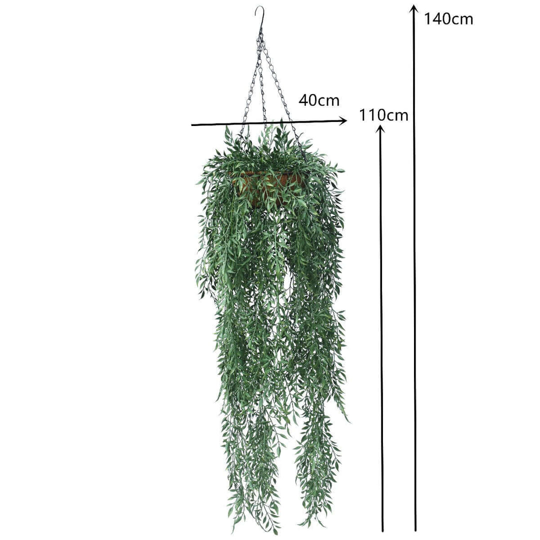 DSZ Product, feed-cond-new, feed-sl-DSZ Freight Payable, newHanging Fern Basket 110 Cm - Premium Home & Garden > Artificial Plants > Artificial Hanging Plants from DSZ ! Shop Online Buy Now at S & D's Value Store Family Business Best Customer ServiceDSZ Product, feed-cond-new, feed-sl-DSZ Freight Payable, new